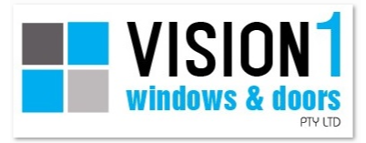 Vision 1 Windows and Doors Logo