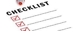 WINDOW SELECTION CHECKLIST
