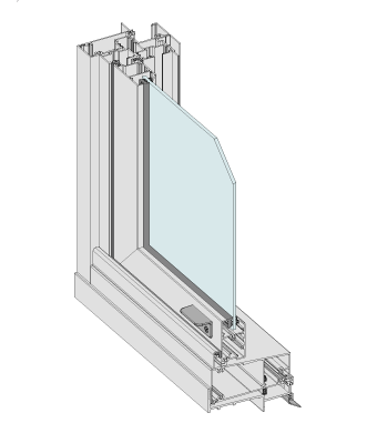 Architectural Double-Hung Window