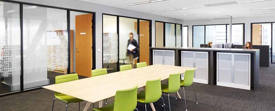 Office Partitioning System | Elevate Aluminium | AWS