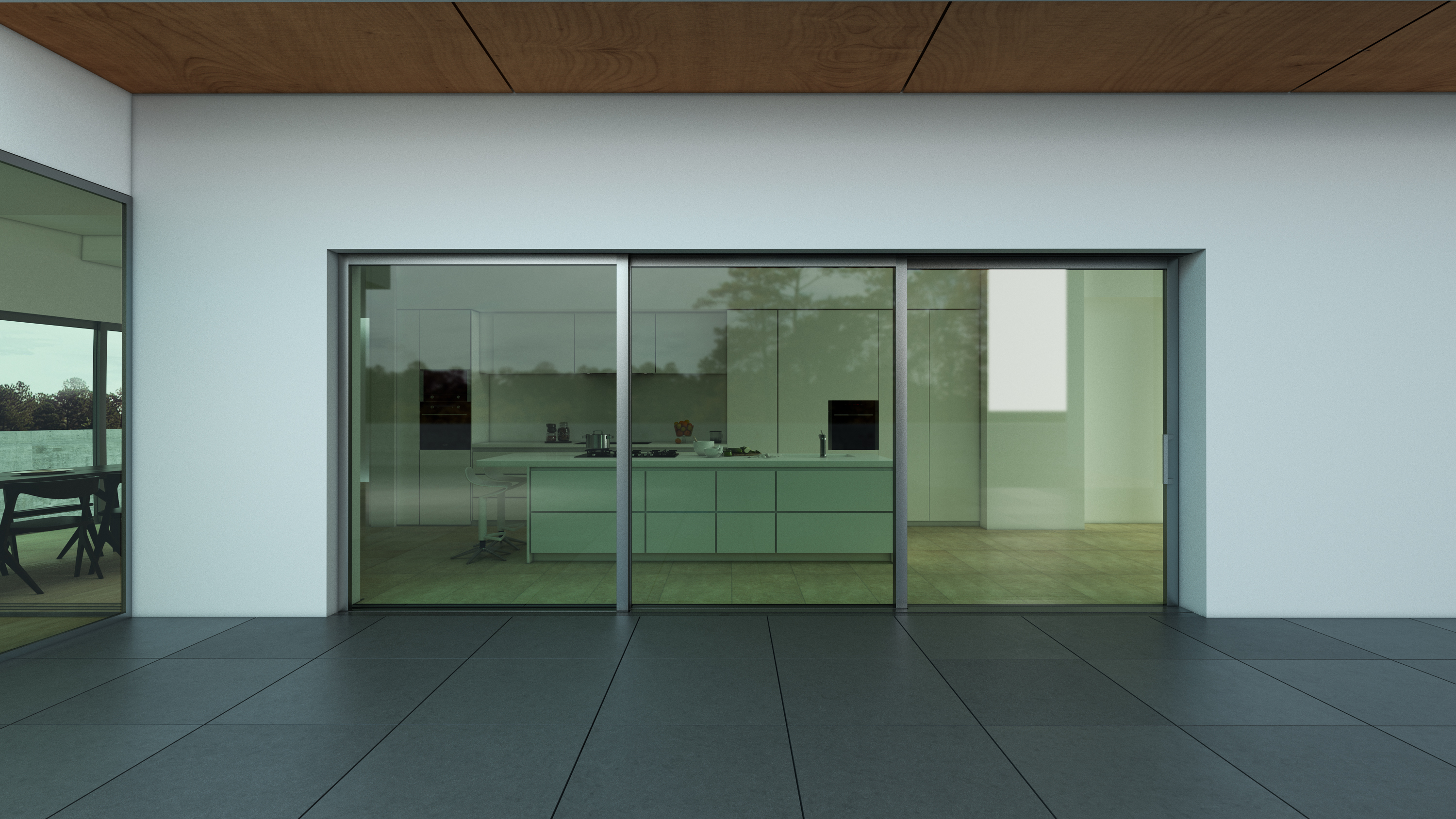 Series 704R SlideMASTER™ Sliding Door (Recessed)