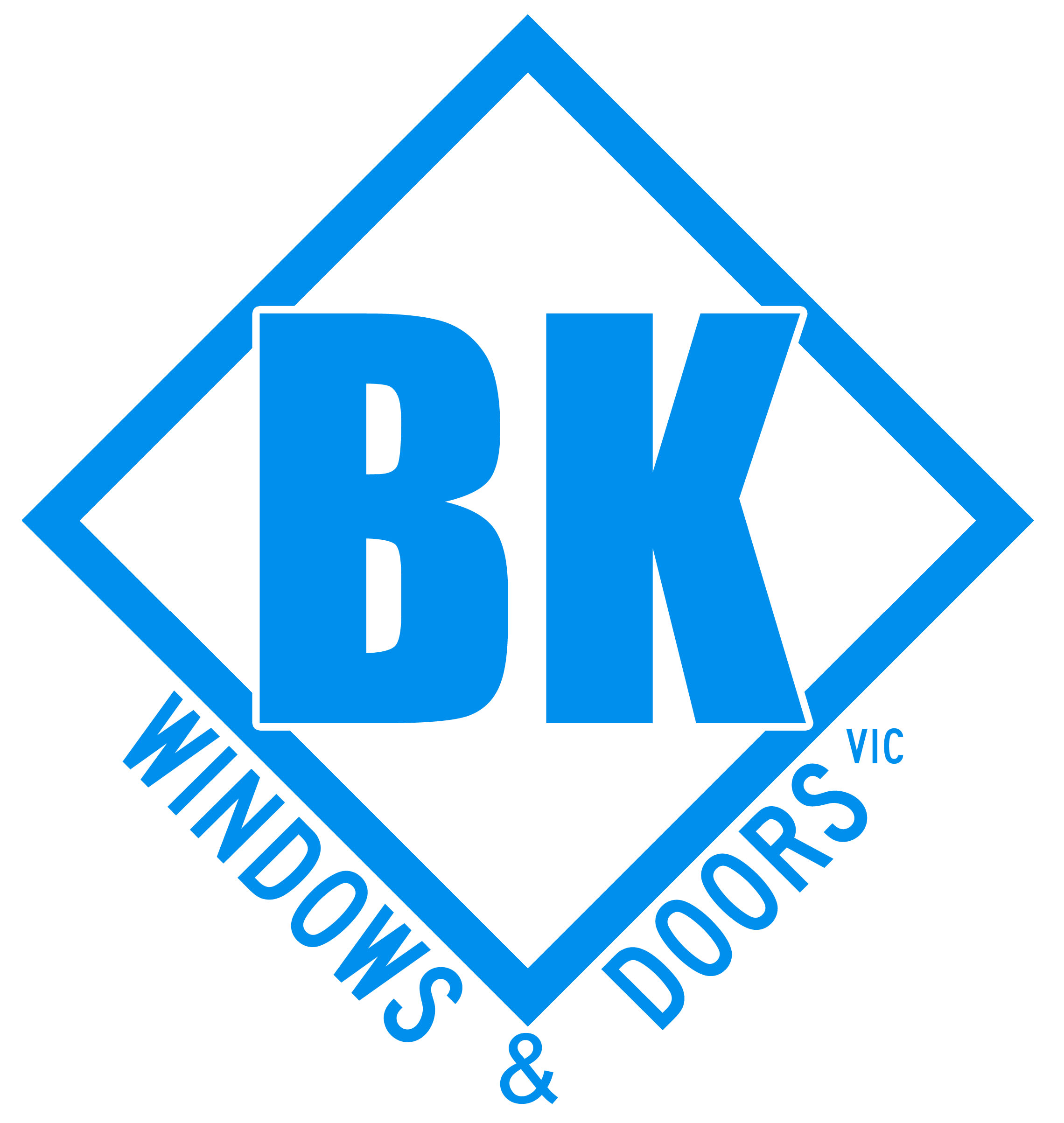 BK Windows & Doors Logo