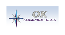 OK Aluminium & Glass Logo
