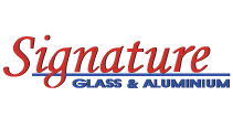 Signature Glass & Aluminium Logo