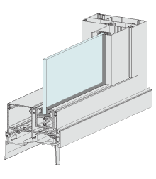 SlideMASTER™ Sliding Door (Recessed)