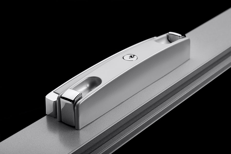 Slimline Surface Mounted Sliding Door Lock