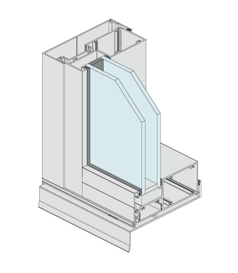 Series 660 Double Glazed FrontGLAZE™ 150mm