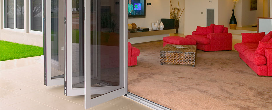 Thermally broken ThermalHEART® bi-fold door | Vantage | AWS | Architectural Window Systems