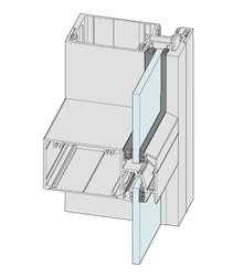 Single Glazed Front Glazed 102mm Framing