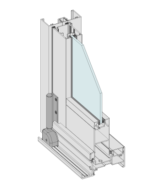 FoldMASTER™ Bi-fold Door (bottom rolling)