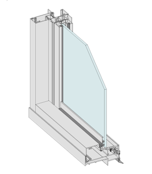 ClearVENT™ Sashless Double-Hung Window