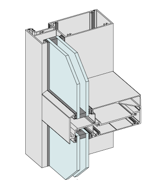 Double Glazed Front Glazed 150mm Framing