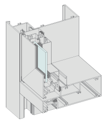 Commercial Awning Window 150mm Frame