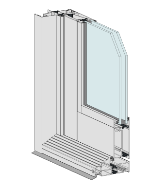 Thermally Broken Hinged Door