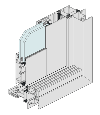 Thermally Broken Bi-fold Door