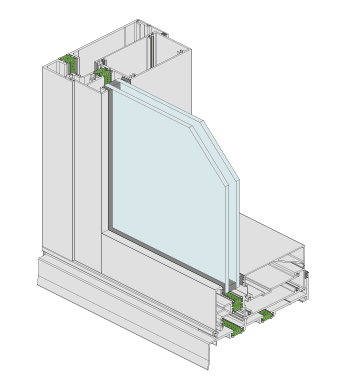 Thermally Broken 150mm FrontGLAZE™ Framing