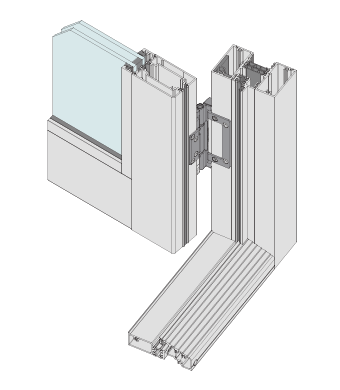 Thermally Broken Hinged Door