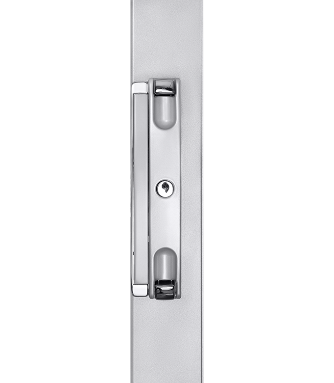 Slimline Surface Mounted Sliding Door Lock