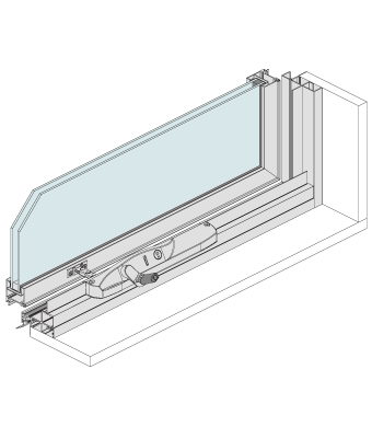 High Performance Awning Window (75mm Frame)