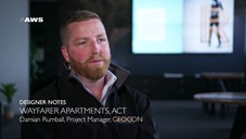 Designer Notes, Wayfarer Apartments - Damian Rumball