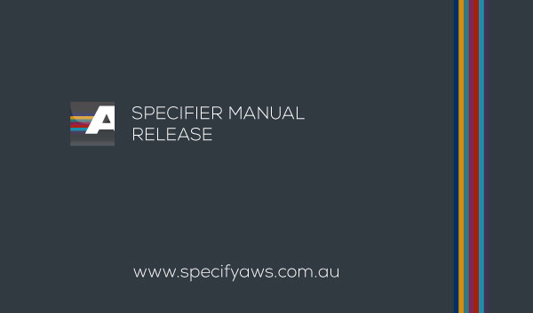 SPECIFIER-MANUAL-RELEASE