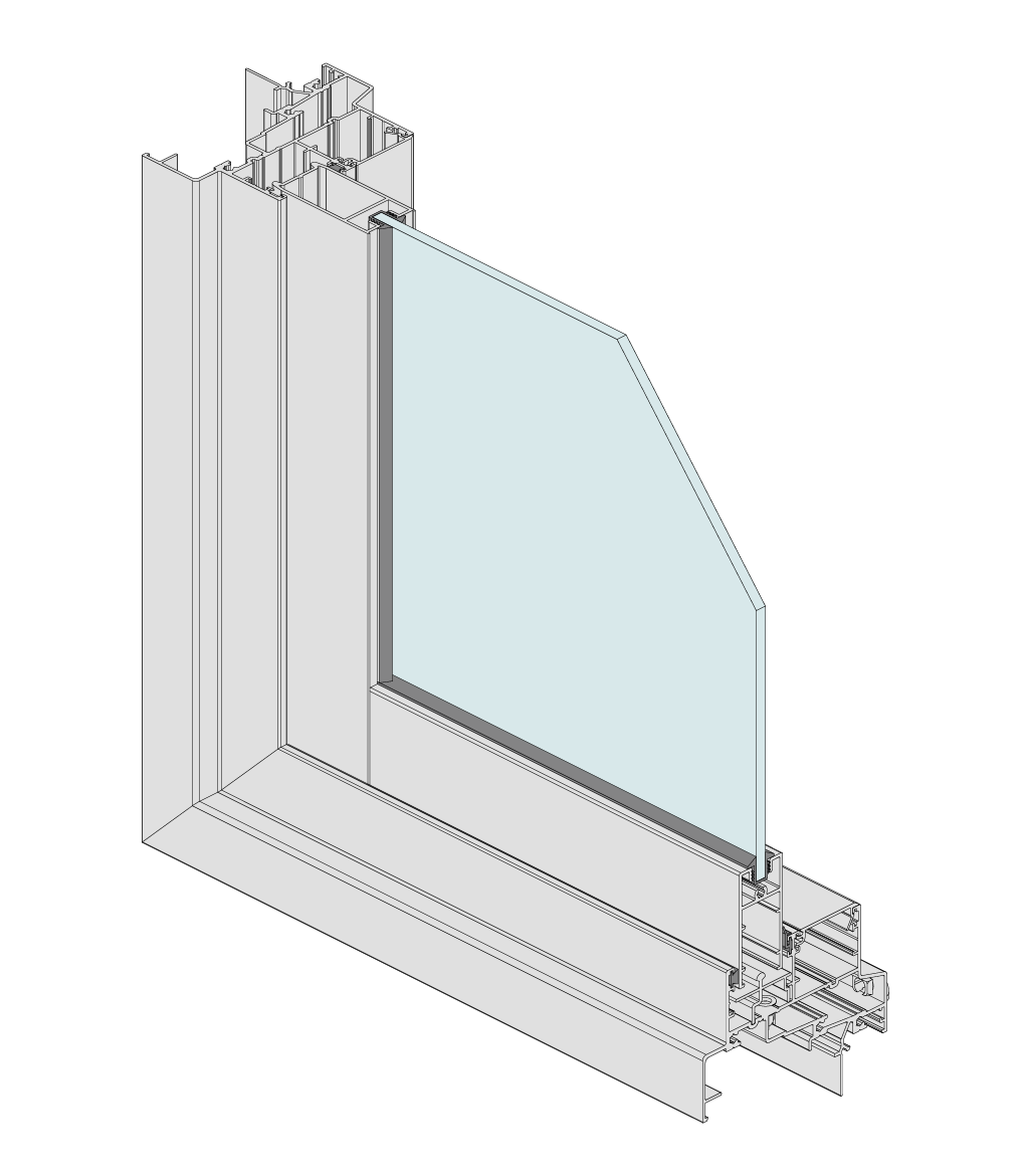 Openable Pyramid Window Unit Products - Architectural Window Systems